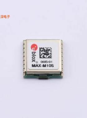 MAX-M10S-00B |原装LCC-18(9.7x10.1)定位模块