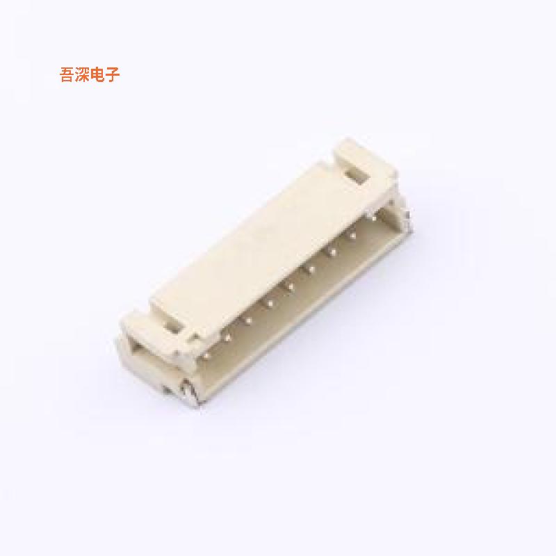 ZX-PH2.0-9PWT |线对板针座1x9P 间距:2mm 卧贴 系列:PH