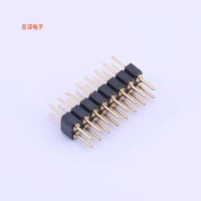 X5521WV-2X08-C46D46-1220 |排针D4.6mm,L=12.20mm,PPS料