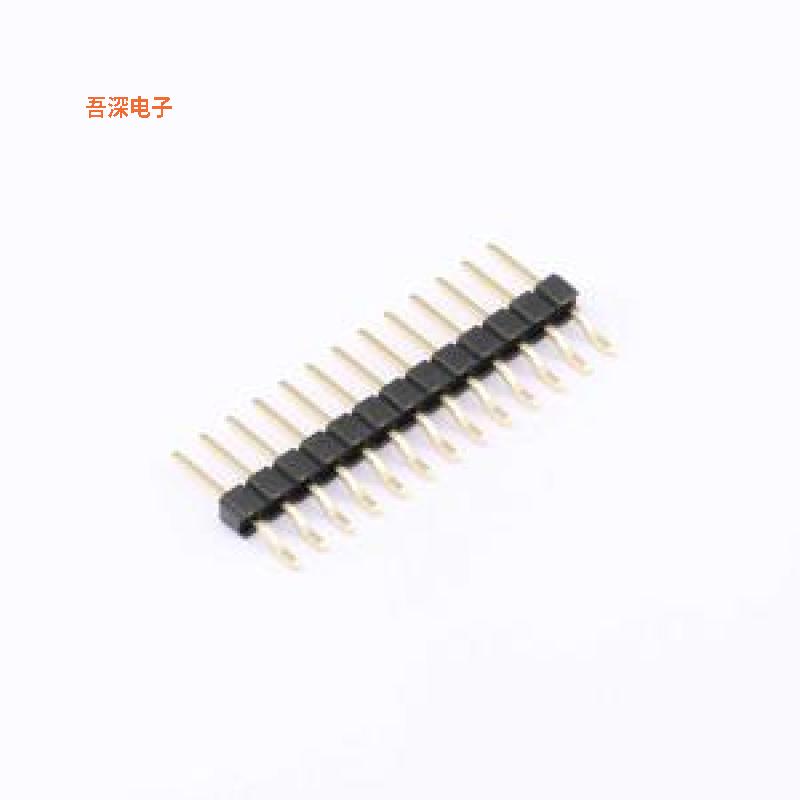 X6511WRS-13H-C60D48 |(X6511)2.54单排单塑排针SMD,P=2.54mm