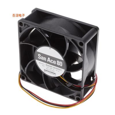 9GA0812A2D001 |12VDCFAN AXIAL 80X32MM 12VDC WIRE