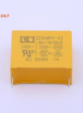 YX5077C |X2225K2MAH60B4H/Z CRC印字 黄色安规插件