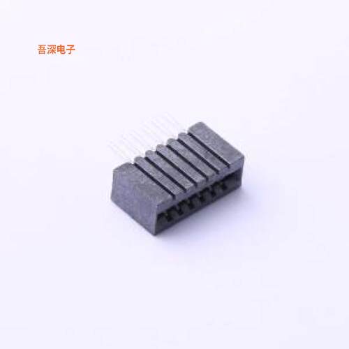1.0-B-6PWB |无锁FFC/FPCSMD,P=1mm,卧贴