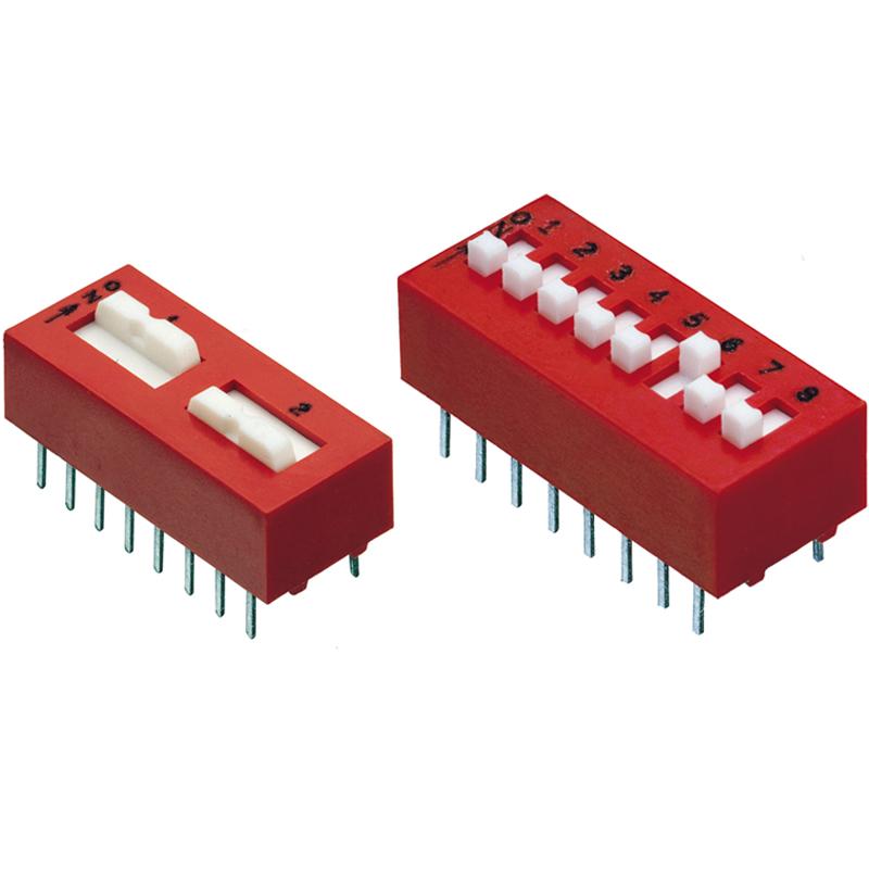 78H01ST |4PSTSWITCH SLIDE DIP 4PST 0.15A 30V