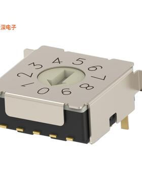 MRSSH4DG10SMGWTR |葛莱码SW ROTARY DIP GRY CODE 0.4VA 20V