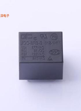 JQC-3FB-S/012-1H11 |原装插件,15.3x19mm功率继电器