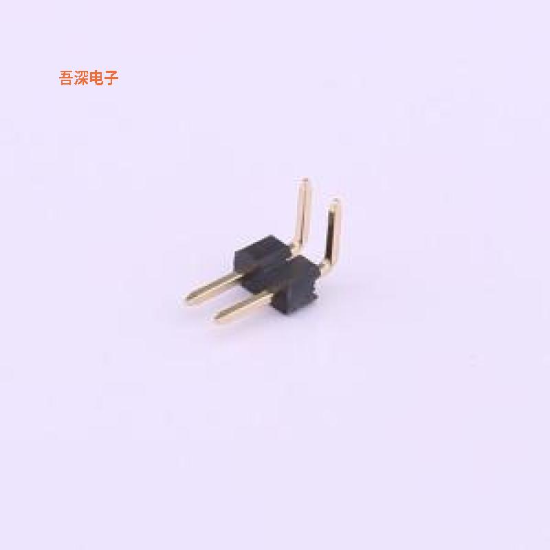 X4611WR-02I-C40D28 |高U镀金抗氧化排针弯插,P=2mm