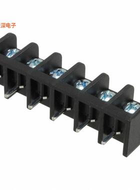 4PCR-06-006 |隔板接线座CONN BARRIER STRIP 6CIRC 0.325
