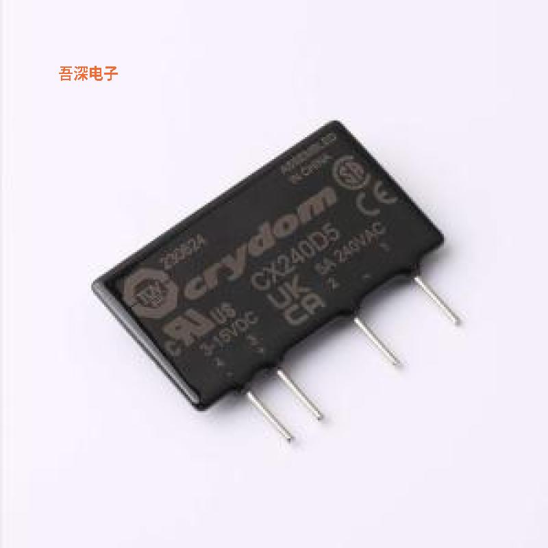 CX240D5 |原装SIP-4SSR RELAY SPST-NO 5A 12-280V