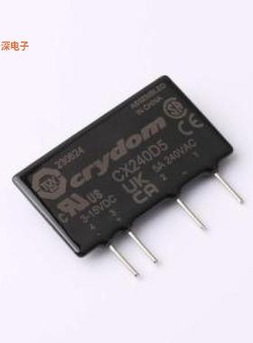 CX240D5 |原装SIP-4SSR RELAY SPST-NO 5A 12-280V