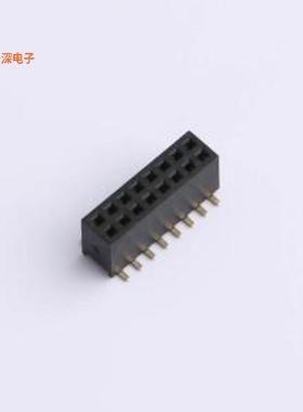 HC-PM127-4.3H-2x8PS |原装SMD,P=1.27mm排母