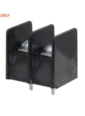 A202202 |隔板接线座CONN BARRIER STRIP 2CIRC 0.375