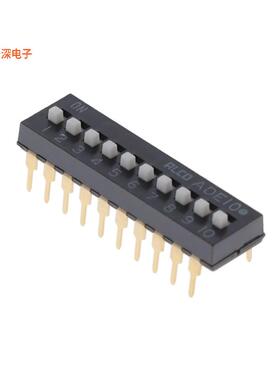 ADE10A04 |SPSTSWITCH SLIDE DIP SPST 0.1A 24V