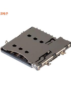 MSIM-6-A |原装全新CONN MICRO SIM CARD R/A SMD
