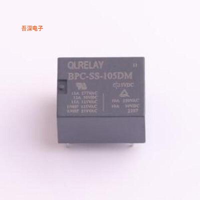 BPC-SS-105DM |原装插件,18.4x15.2mm功率继电器