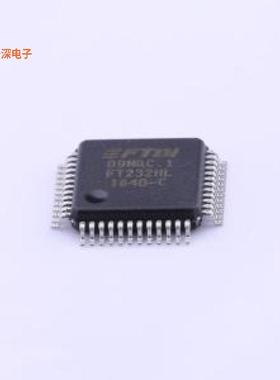 FT232HL-REEL |原装LQFP-48(7x7)IC HS USB TO UART/FIFO 48LQFP