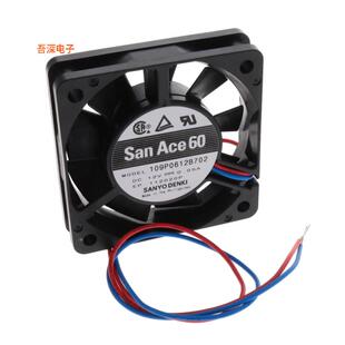 109P0612B702 |原装全新FAN AXIAL 60X15MM 12VDC WIRE