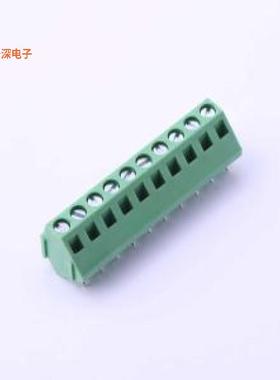 DB103-5.0-10P-GN-S |原装插件,P=5mm螺钉式接线