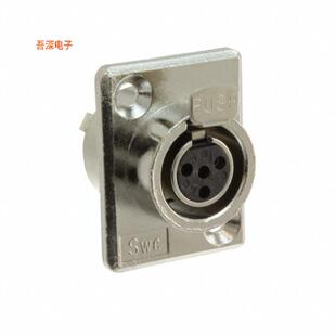 TY4F |原装全新CONN PLUG FMALE MINI XLR 4P SLDR