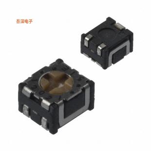 2TA101 OHM 0.1W OhmsTRIMMER LEAD TOP 100