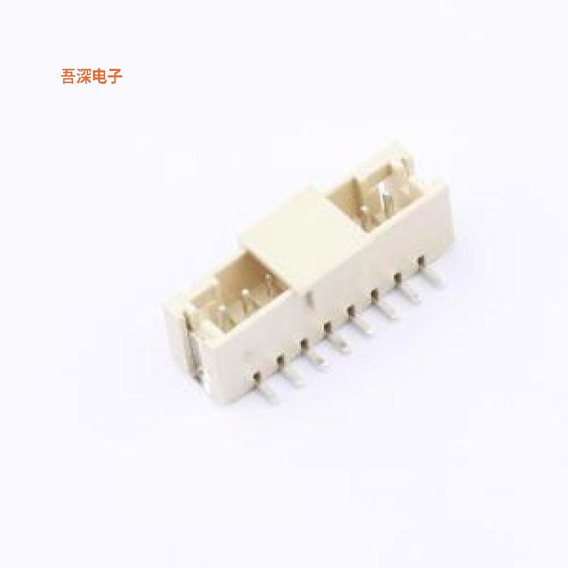 ZX-PH2.0-8PLT |线对板针座1x8P 间距:2mm 立贴 系列:PH