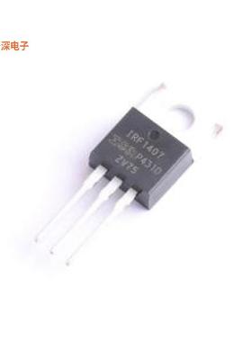 IRF1407PBF |原装TO-220ABMOSFET N-CH 75V 130A TO220AB