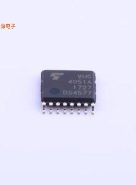 74VHC4051AFT |原装TSSOP-16-175milIC MUX 8:1 37OHM 16TSSOP