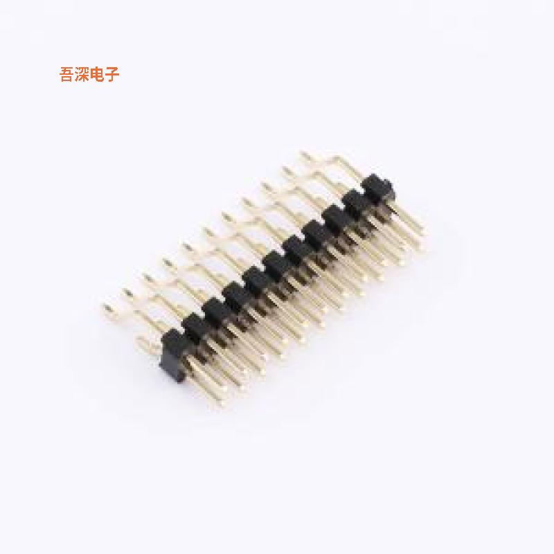 X4621WRS-2x11I-C40D64 |(X4621)2.0双排单塑排针SMD,P=2mm