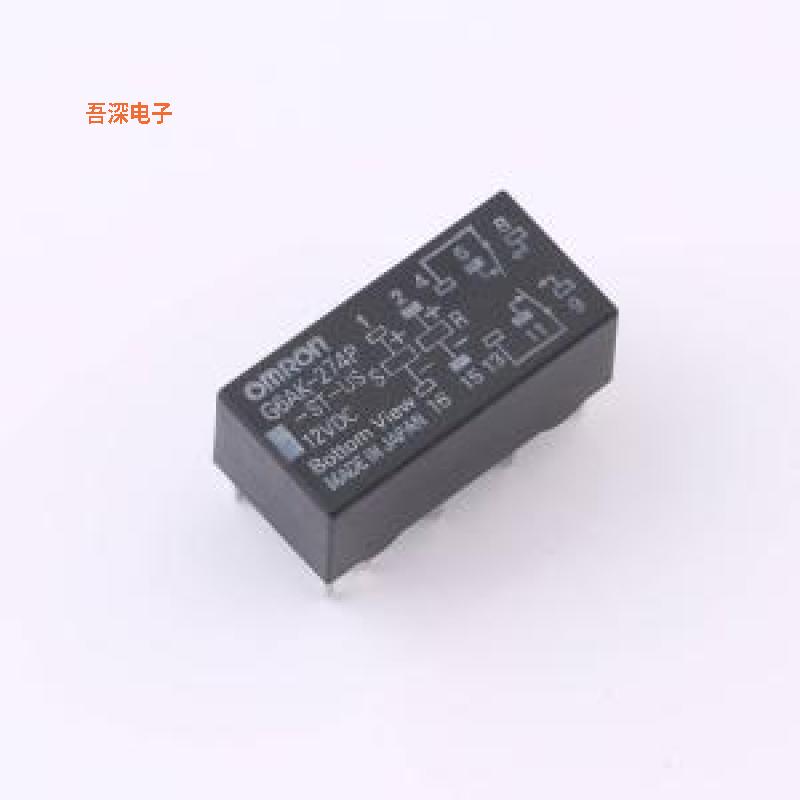 G6AK-274P-ST-US-DC12 |原装DIP,10.1x20.2mm信号继电器