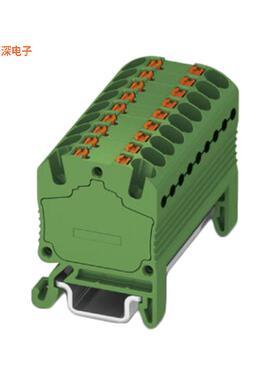 3002965 |中等TERM BLK 18POS GREEN