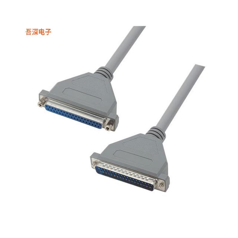 CSM37MF-10 |插座，母型插口CABLE DB37M/F MOLDED 10'