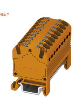 3002952 |中等TERM BLK 18POS ORANGE