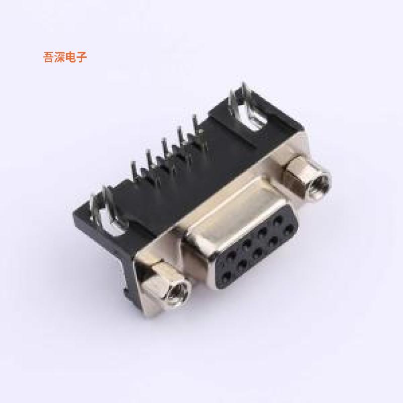 D-SUB-DR-9PCM-CB |带六角螺丝弯插D-Sub/VGA弯插