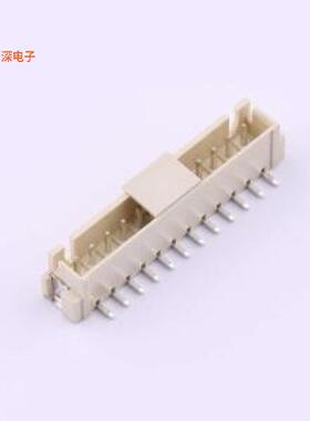 ZX-XH2.54-12PLT |原装SMD,P=2.54mm线对板针座