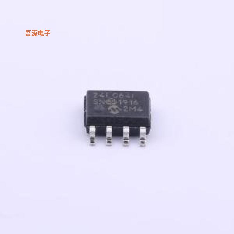 24LC64T-I/SN |原装SOIC-8IC EEPROM 64KBIT I2C 8SOIC