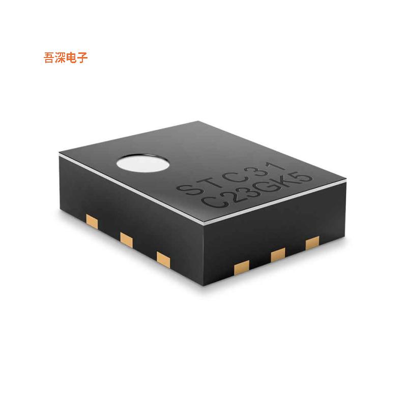 STC31-C-R3 |原装QFN-12SENSOR CARBON DIOXIDE I2C OUTPUT