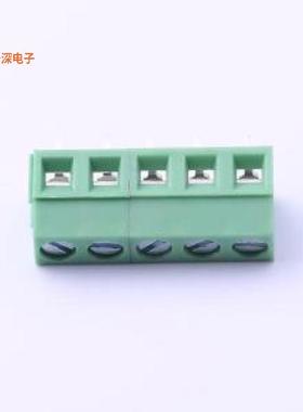 DB127V-5.0-5P-GN-S |原装插件,P=5mm螺钉式接线