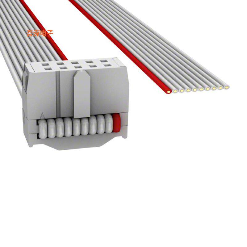 H1DXS-1036G |插口至线缆IDC CBL - HHKR10S/AE10G/X