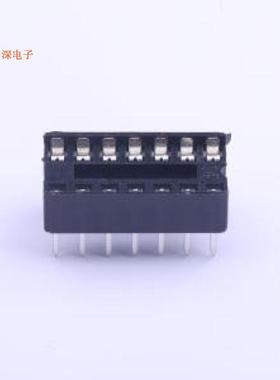Z-ICS0S14P-NG00 |ICS-14P 窄杠IC/晶体管插座DIP-14