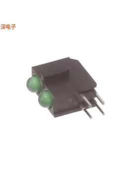 H200CGDL |绿色（x 2） CBI 3MM BI-LVL GREEN DIFF RA