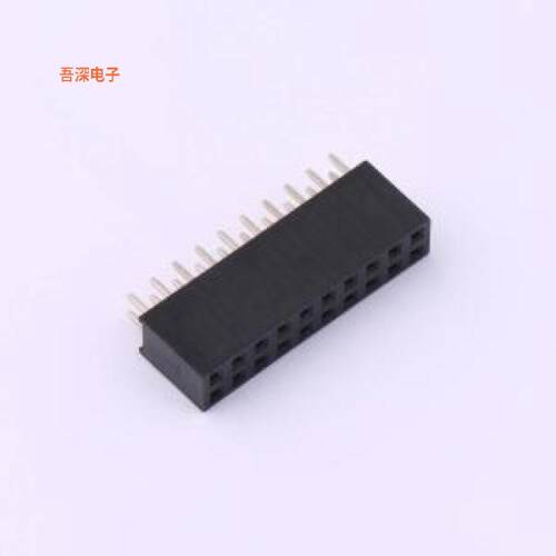 HX PM-2.54-02-10-Z-H8.5 |排母配套排针HX PZ2.54-2x10P系列
