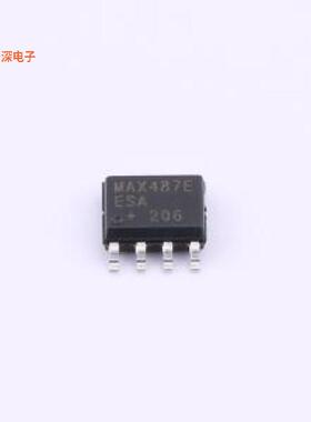 MAX487EESA+T|原装SOIC-8IC TRANSCEIVER HALF 1/1 8SOI