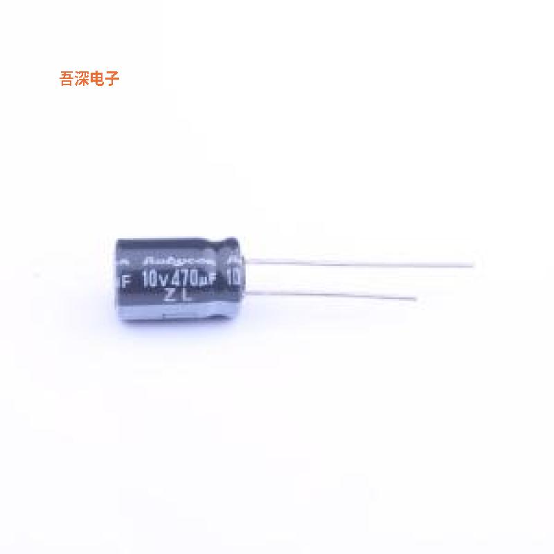 10ZL470MEFC8X11.5 |原装插件,D8xL11.5mm直插铝电解