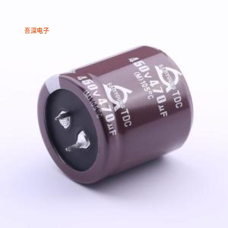 TDC450V470M35*35 |原装插件,D35xL35mm牛角型电解