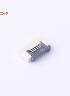 FPC-05F-6PH15|原装SMD,P=0.5mm,卧贴FFC/FP
