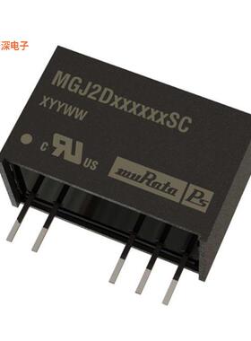 MGJ2D241709SC |隔离模块DC DC CONVERTER 17V -9V 2W