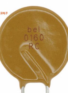 0ZRC0160FF1A |聚合物PTC RESET FUSE 90V 1.6A RADIAL