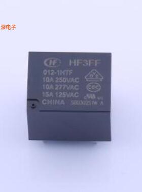 HF3FF/012-1HTF|原装插件,15.2x19mm功率继电