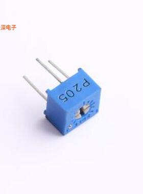3362P-1-205 |原装插件-3P,7x6.8mm可调/电位器