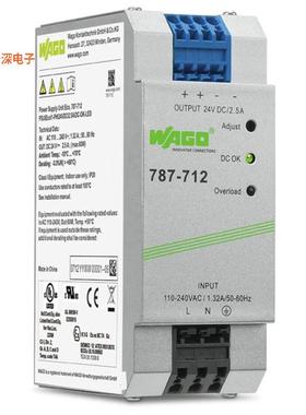 787-712 |AC 和 DCAC/DC DIN RAIL SUPPLY 24V 60W
